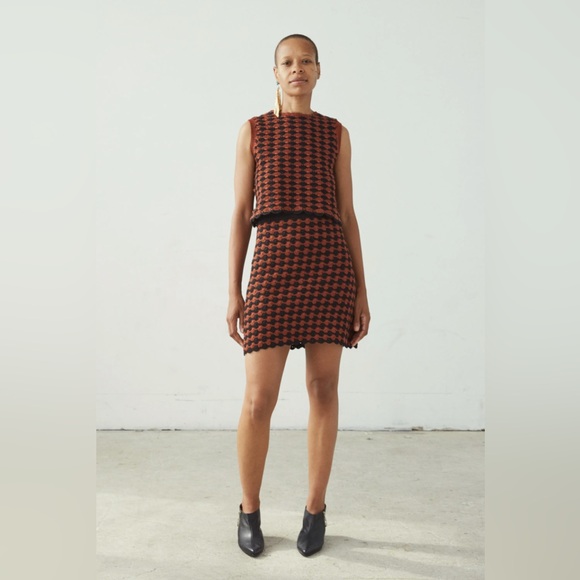 Rachel Sedum Top, Brown/Black, Hand-Crochet, Medium, New never worn - Picture 4 of 4